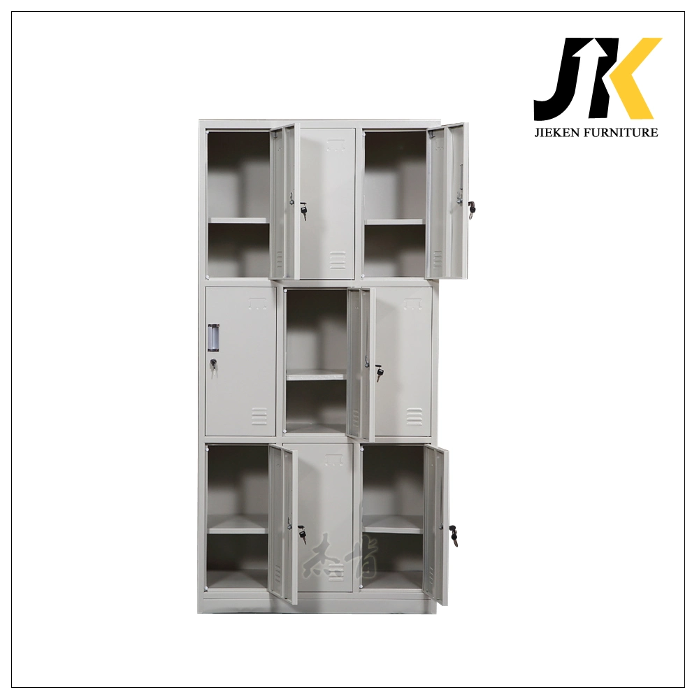 Simple Design Portable Bedroom Steel Garderobe Clothes Cabinet