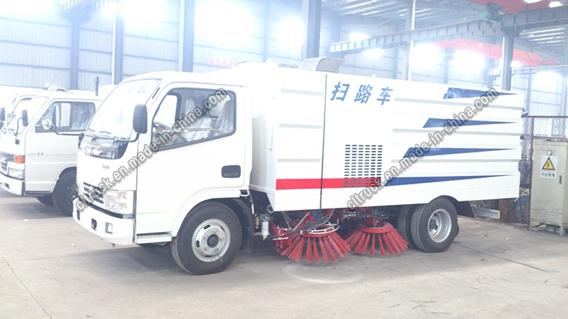 Street Sweeper Truck 4X2 Truck Mounted Sweeper Small Road Sweeping Vehicle