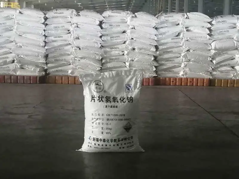 1310-73-2 Industrielle Alkali Zhongtai Chemische Ätzende Soda Perlen Preis Naoh 98 %