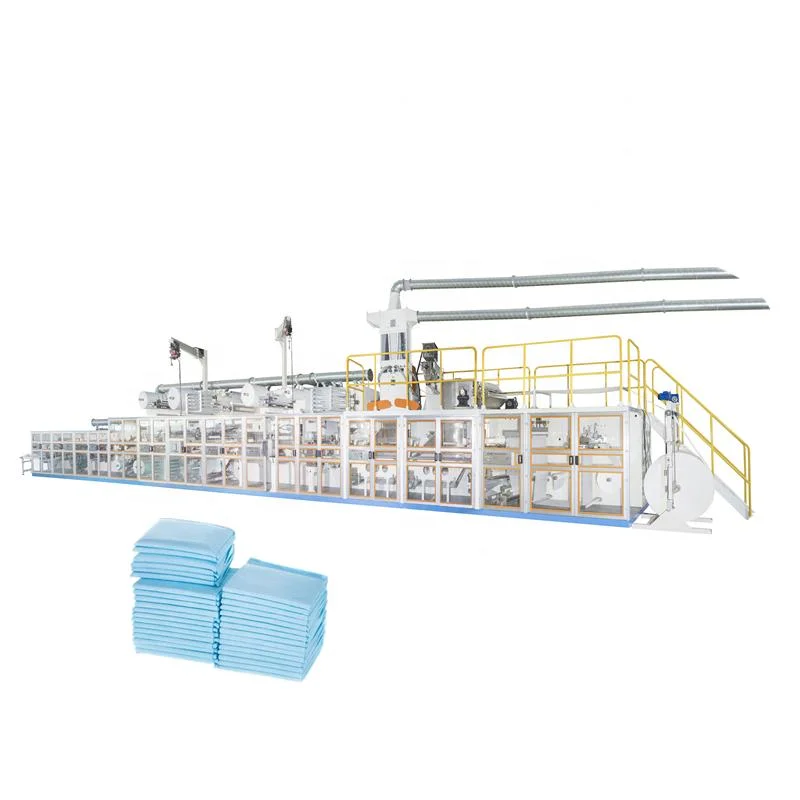 Multilayer Leak Proof Full Automatic Underpads Packaging Machine