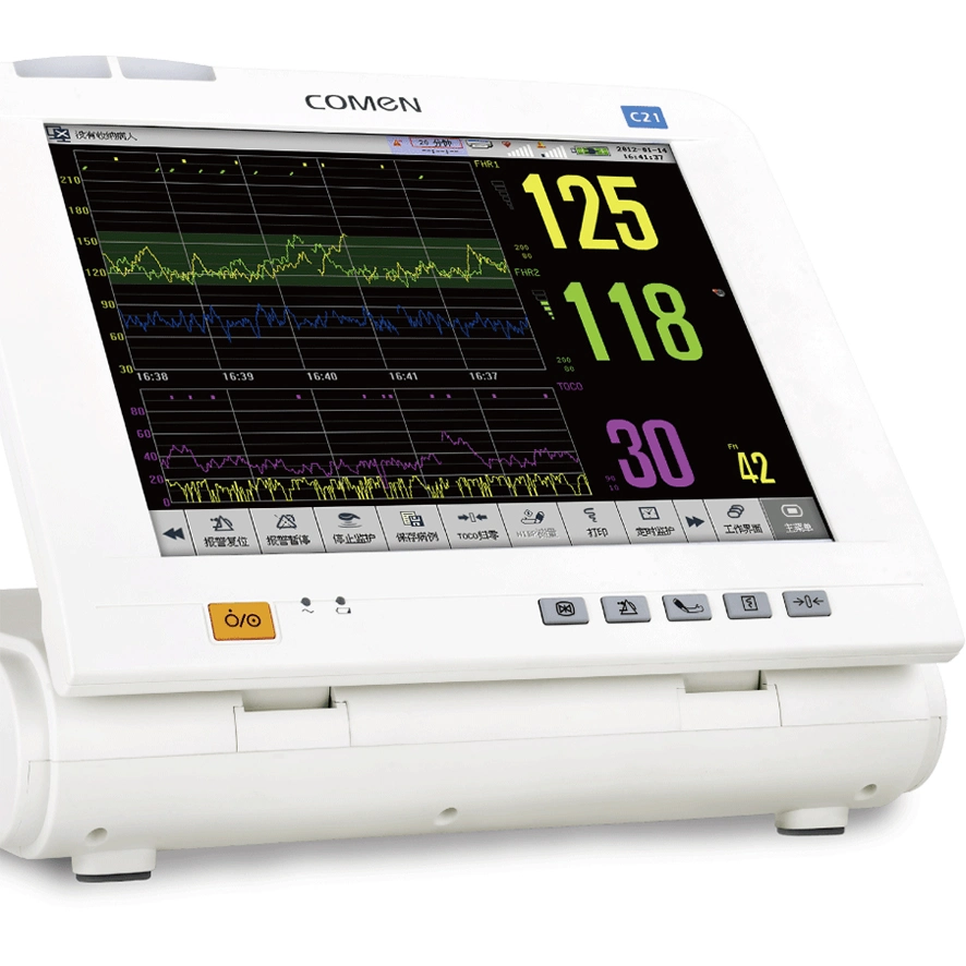 Comen C21 China confiable suministrador de equipos de diagnóstico médico de alta calidad fetales múltiples parámetros monito