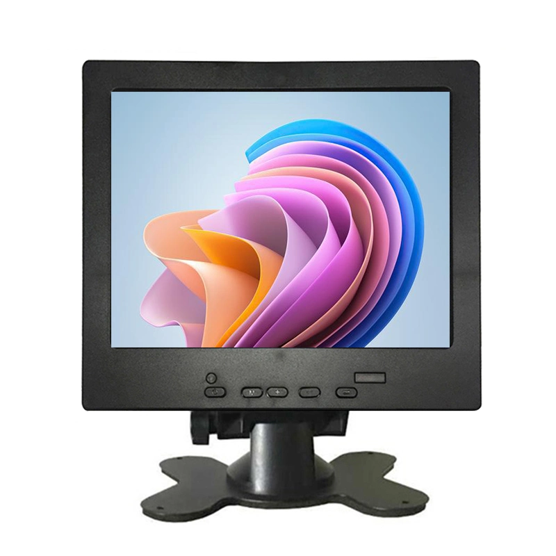 10,4-Zoll 4: 3 LCD-Display 1024 X 768, Knopf-Schalter High-Definition Closed-Circuit TV-Monitor für Autos