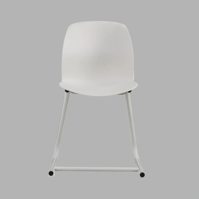 Hot Sale Modern Nordic Home Kitchen Restaurante Cafe Silla Dining Plástico branco