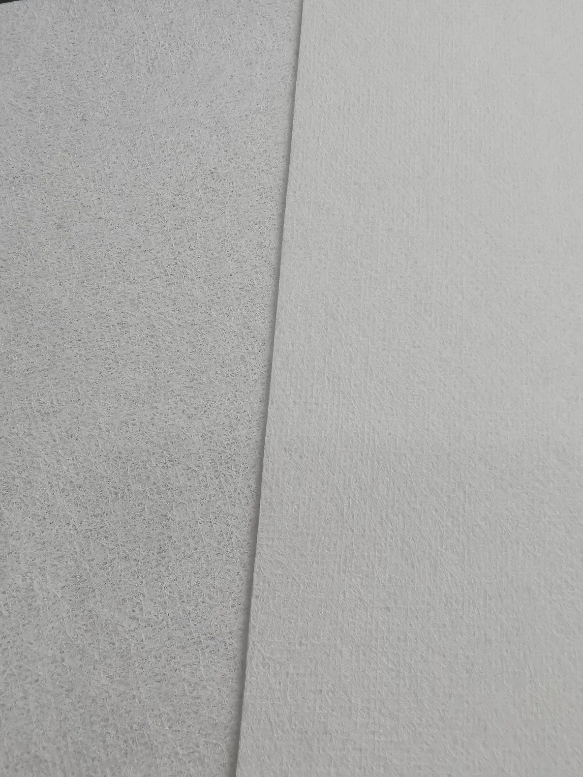 White Coated Decorative Mat High Temperature Resistance Material Fiberglass Mat