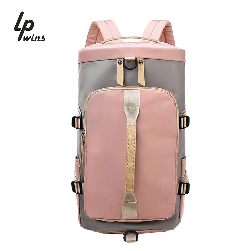 Fashion Shoulder Duffle Nylon Women Girls Ladies Backpack Travel Bag