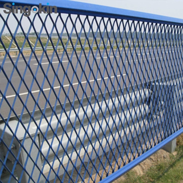 Galvanized Steel Stretch Diamond Mesh Expanded Metal Mesh for Protection