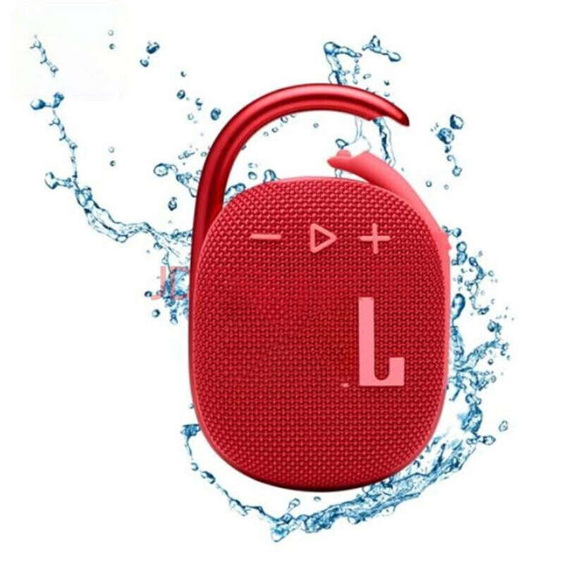 Original Mini Speaker for Clip 4 Portable Wireless Speakers Ipx67 Waterproof Outdoor Subwoofer Travel Speakers with Hook