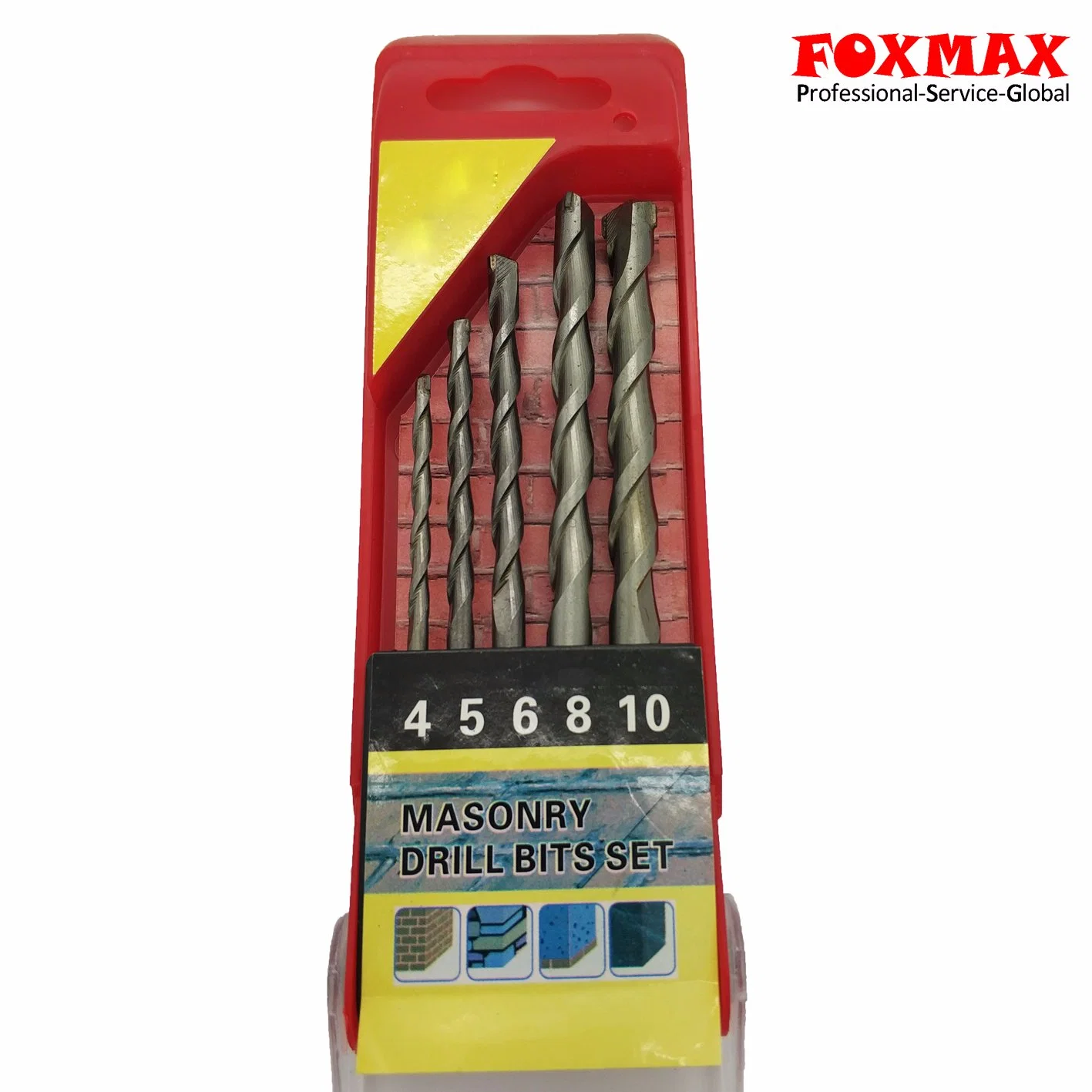 5PCE Masonry Drill Bits Set (FXD-20)