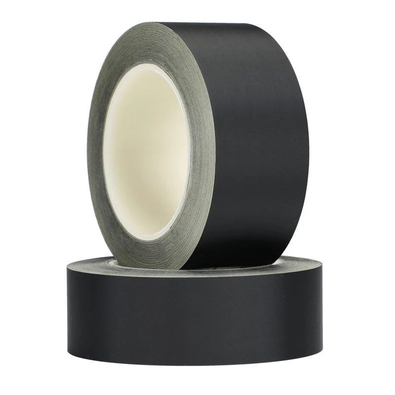 Black Electrical Tape Insulation Flame Retardant Single Side Tape High Adhesive Electrical Wiring Harness Acetate Cloth Tape