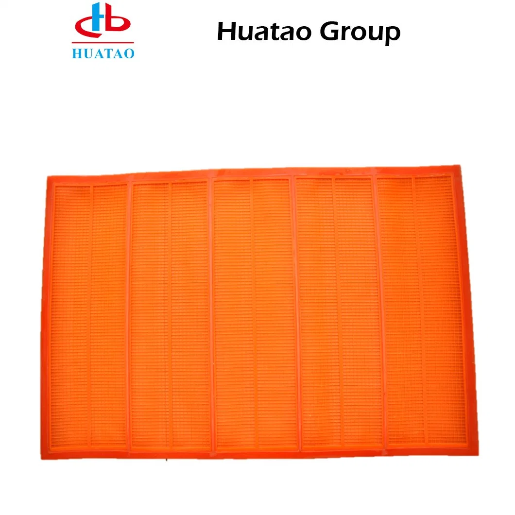 Huatao Fine 1040*700mm China Mesh Vibrating Screen Polyurethane Media