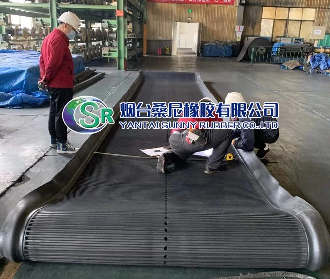 Rubber Filter Belt with Various Type Rubber Curb