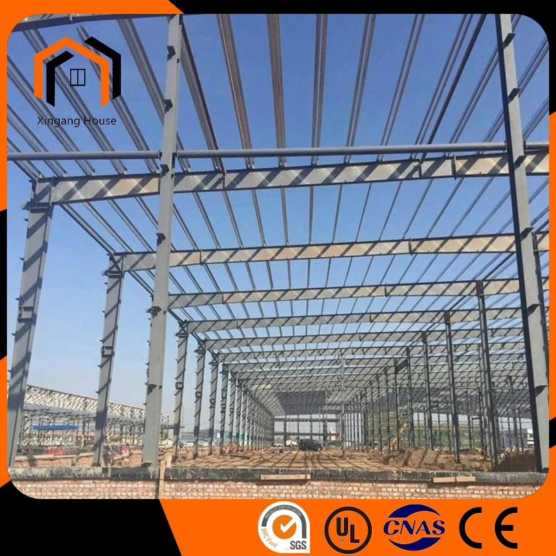 Manufacture Q235 Customizable Steel Structure Prefabricated Material Poultry Farm House Building Construction Warehouse