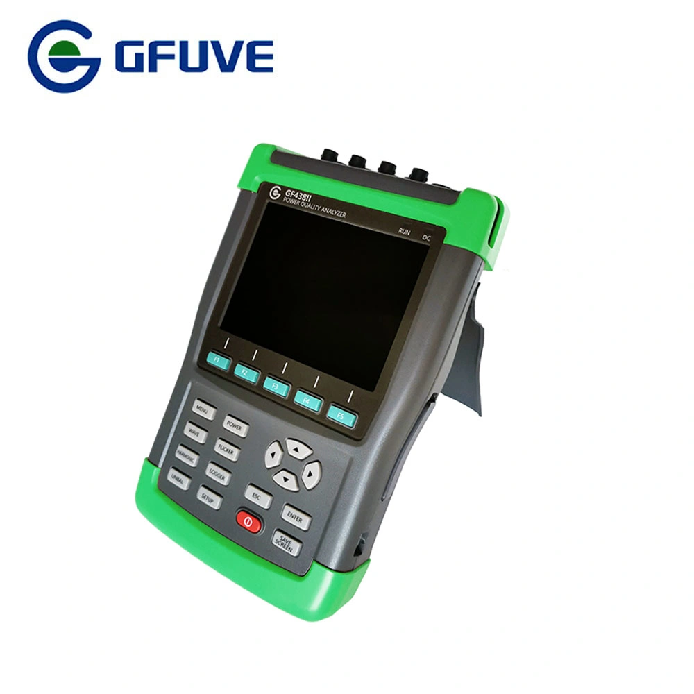 Gfuve GF438II Handheld Three Phase Power Quality and Energy Analyzer