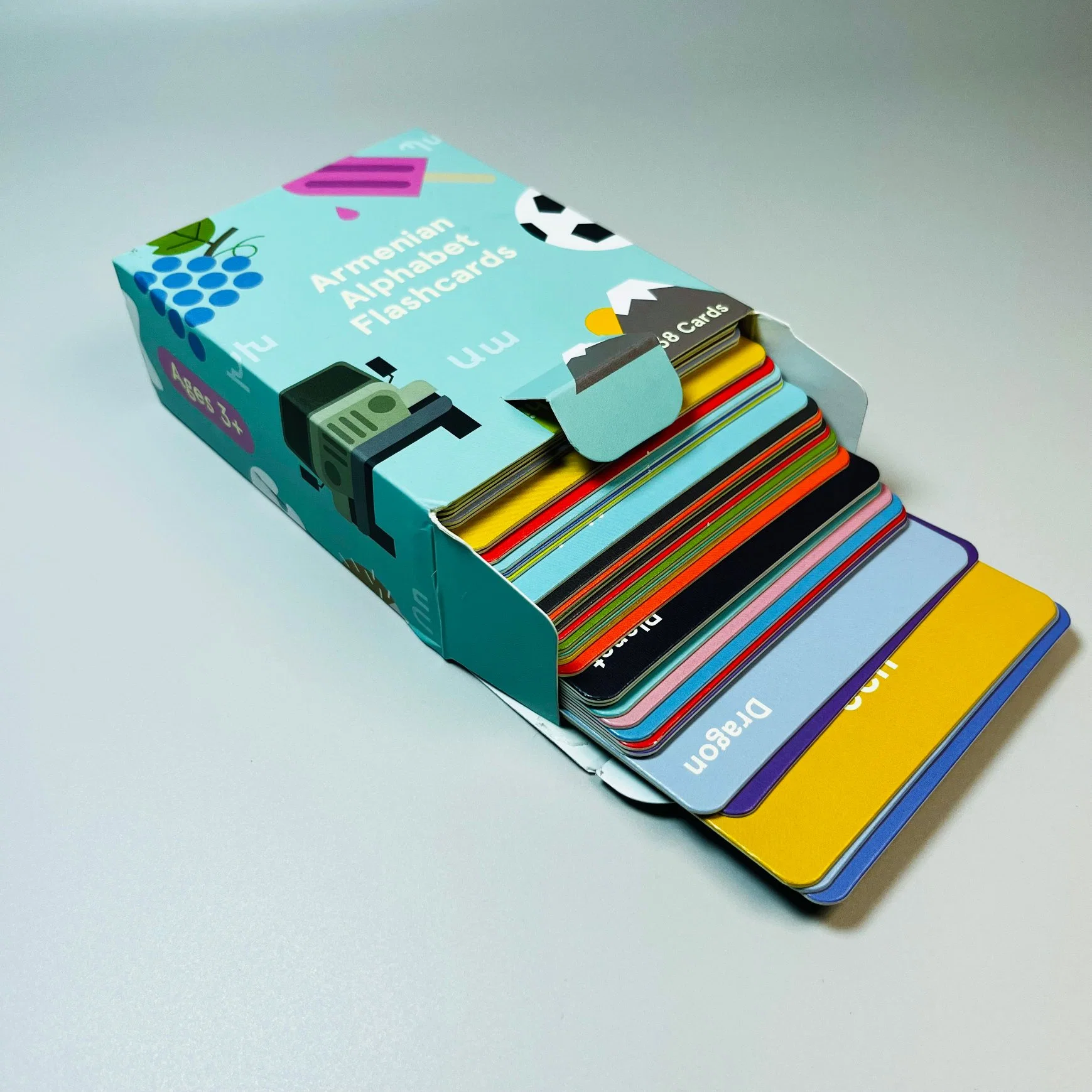 Tarjeta de papel Flash personalizada Impresión de Tarjetas de juego para niños Los niños adultos juegos de cartas de Juguetes y Juegos de Puzzles Personalizados Tarjeta de papel de la Tarjeta Regalo Servicio de OEM/ODM