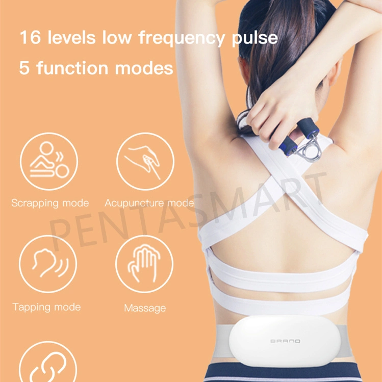 Electric Abdomen Massager with EMS Pulse Heating Belt Menstrual Pain Relief Device
