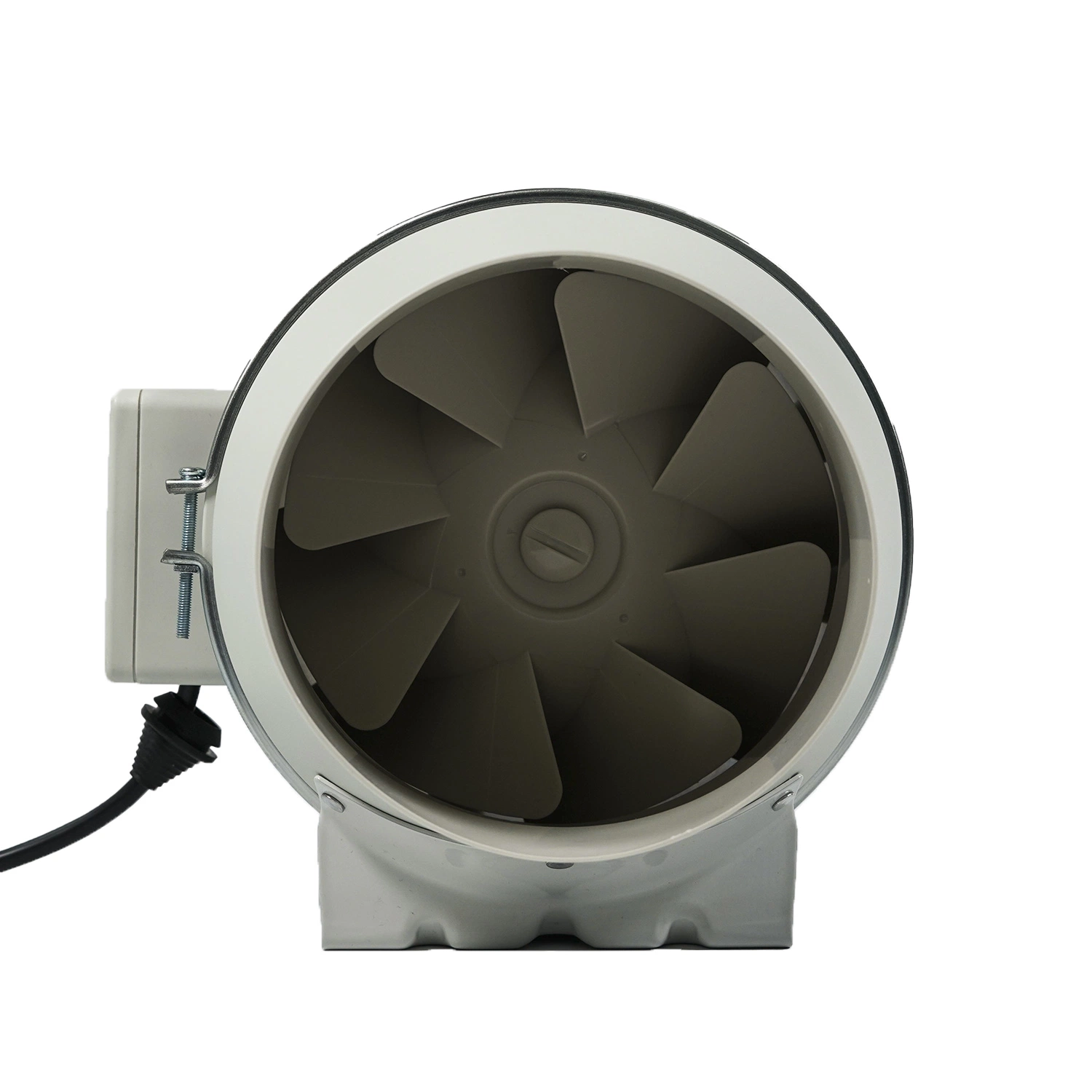 4/6/8/10/12''plastic Inline Duct Fan Heating Cooling Ventilation and Exhaust for Grow Tents Induct Exhaust Fan Bathroom