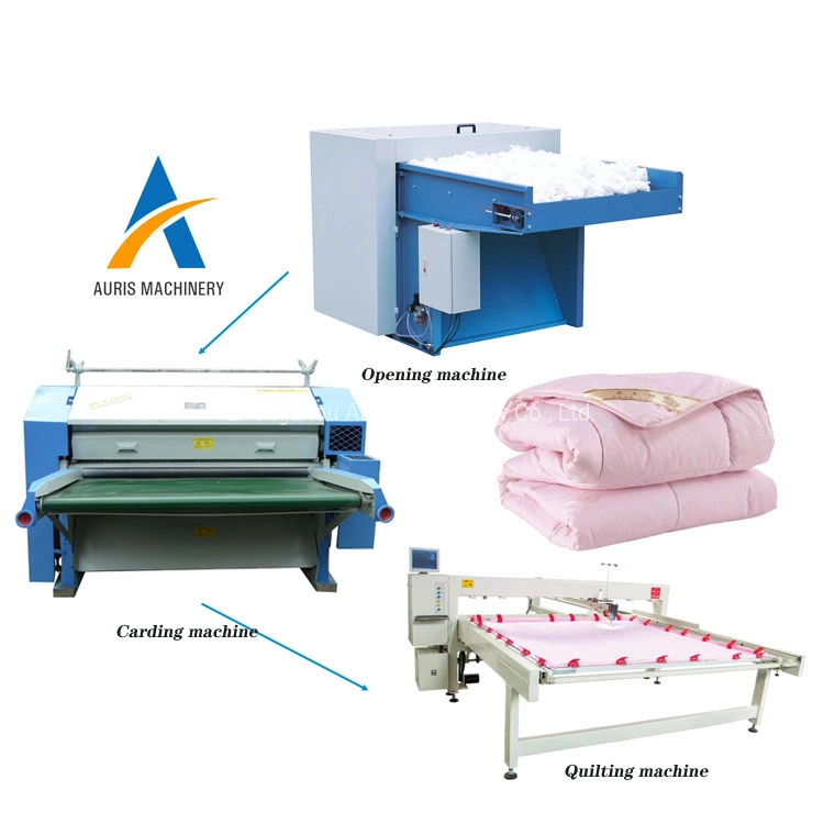 La laine de mouton textiles industriels peignage Carder Machine fibre PP Cashmere le cardage de la machine pour courtepointe