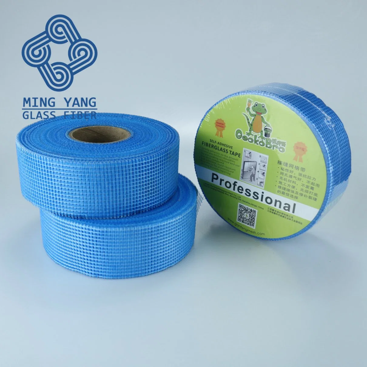 8X8 65G/M2 Blue Fiberglass Mesh Joint Tape for Building Material