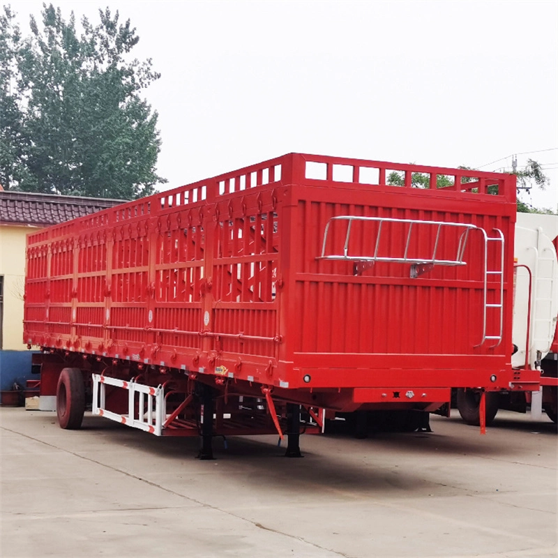 Original Factory Direct Sales New Fence Trailer 3 Axis Semi Trailer Fence Freight Transport Semi Trailer Price