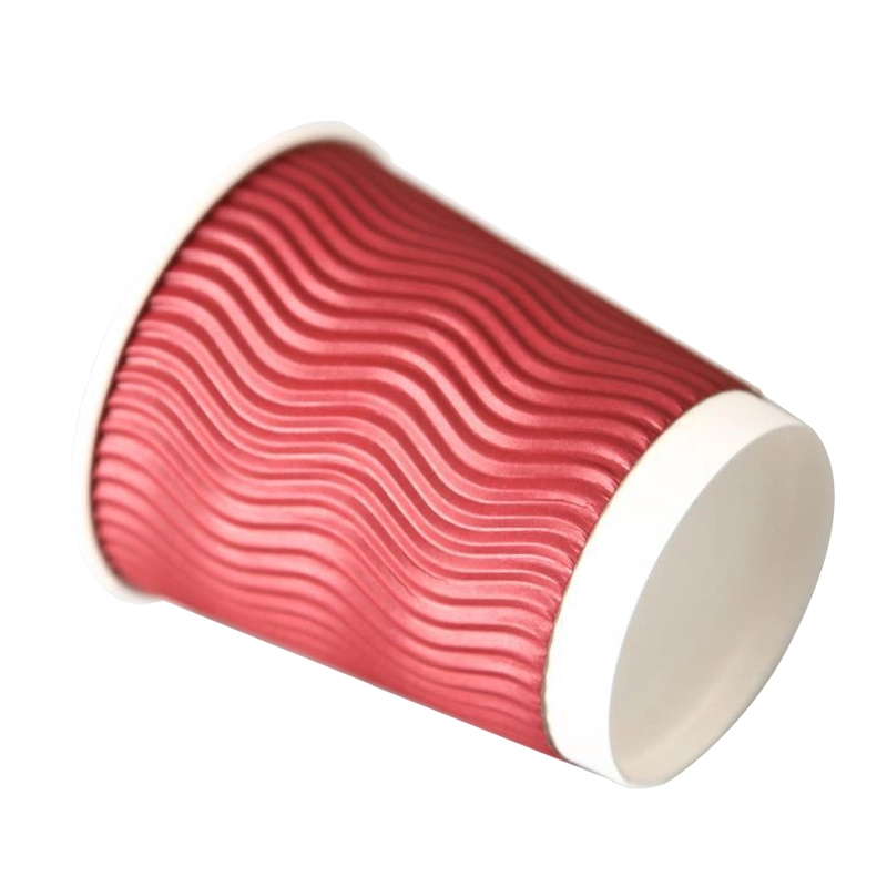 Factory Price High quality/High cost performance Degradable Disposable 3 Layer Hot Coffee Packaging Paper Cup 12 Oz 14oz