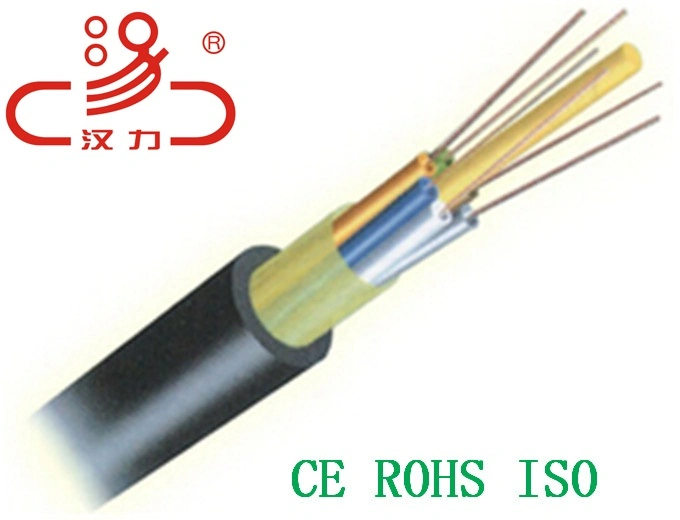 Personalización de la muestra al aire libre 12-96 ADSS Core Monomodo Cable de fibra óptica ADS