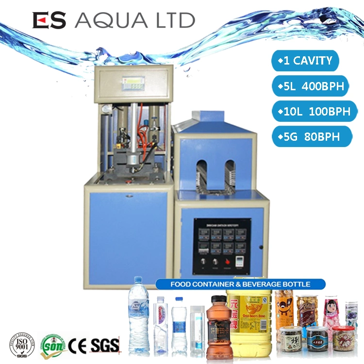 Semi-Automatic Water Bottle Molding Machine for Pet Bottle of 5 Gallon 18.9L 19L 20liter