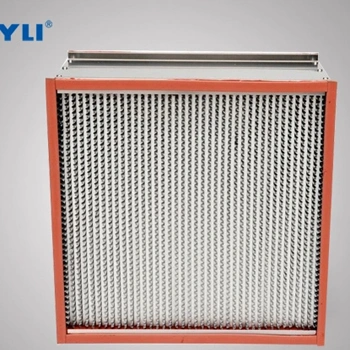 Multi-Pleat Ht High Efficiency Extended Surface Air Filters for High Temperature Applications