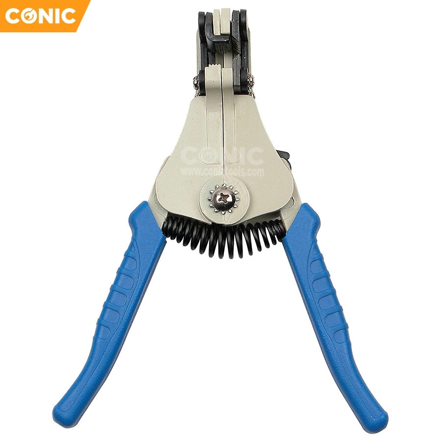 Adjustable Wire Stripper Spring Crimping Pliers for 1-3.2mm