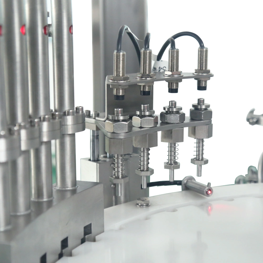 Spray Perfume Bottle Pneumatic Bottling Filling Line Plant Equipment Factory Manufacturer