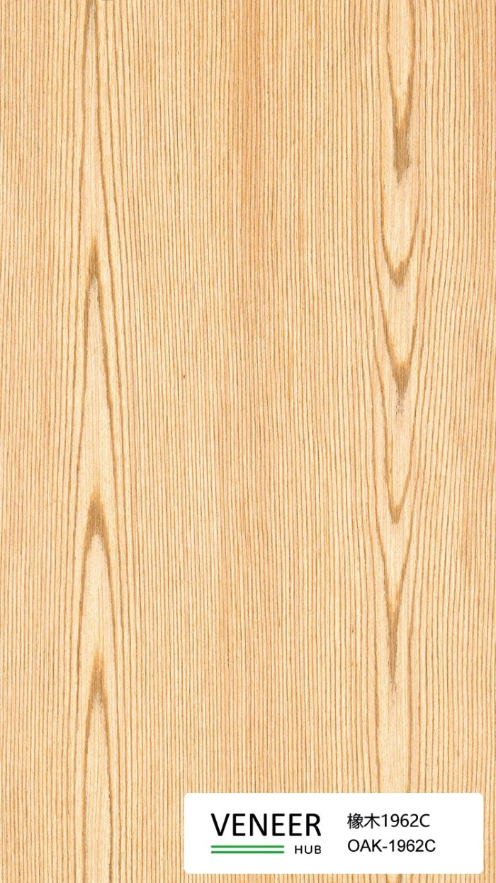 Recon Oak Wood Veneer with Natural Log Pattern