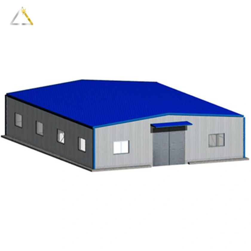 Prefabricated Warehouse Industrial House Prefab Construction Steel Structure Building for Workshop