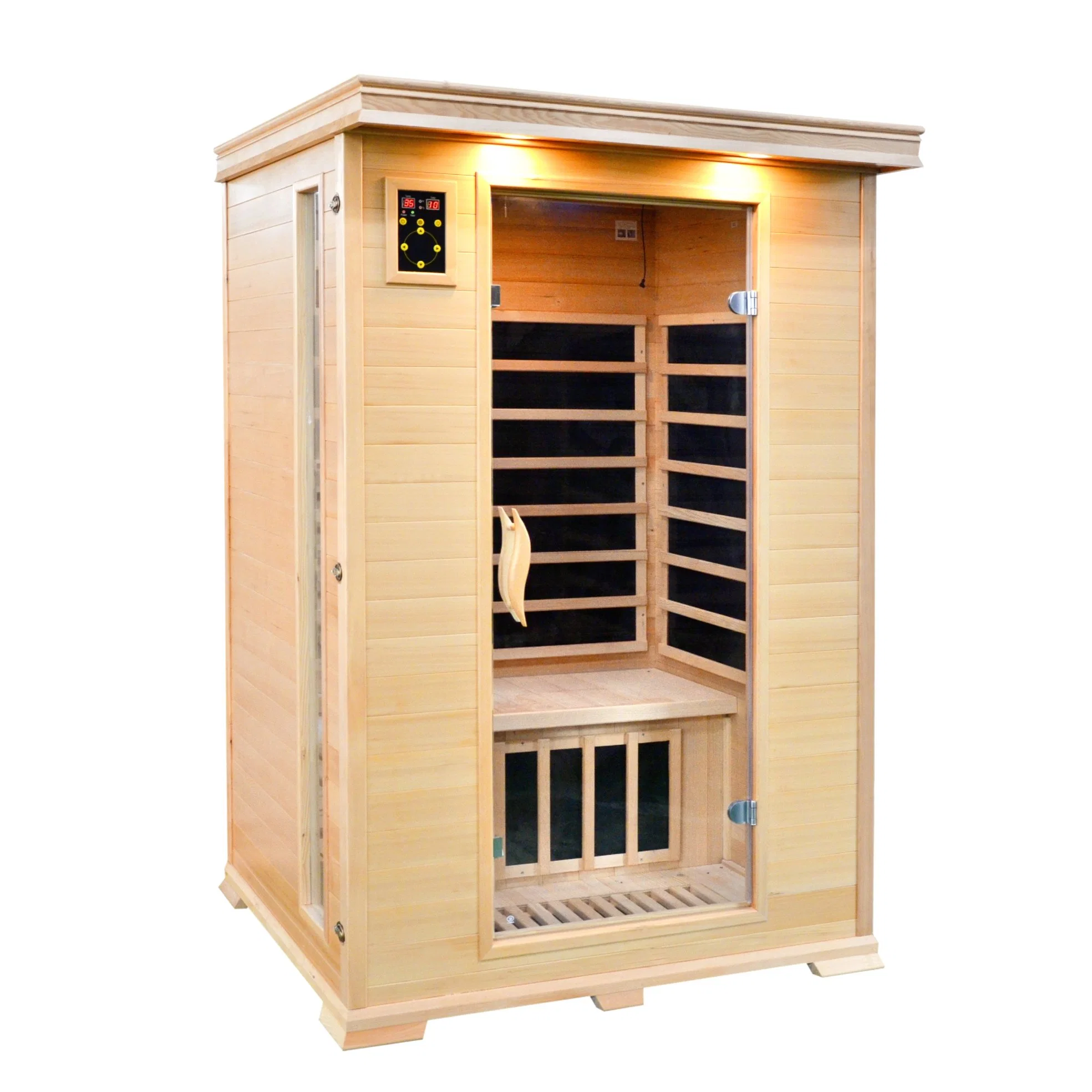 Home Sauna bajo carbono Emf lejos del calentador sauna de infrarrojos