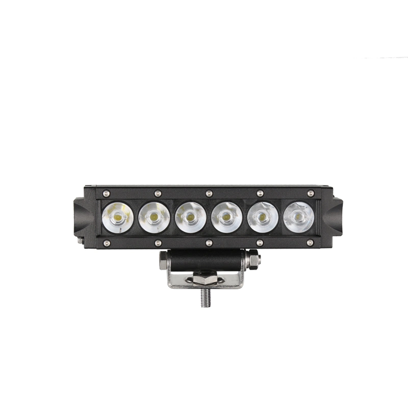 Best-Selling 24W 7inch Single Row 12/24V LED Light Bar for Auto Car Truck Offroad Tractor