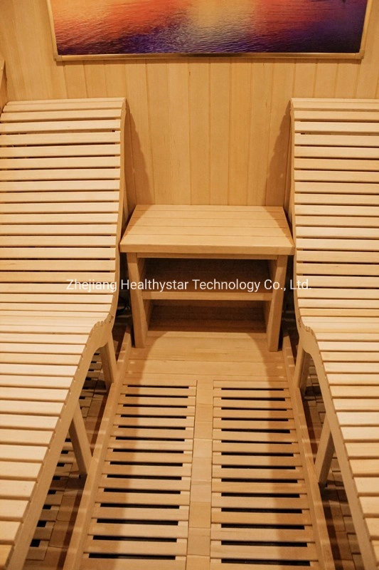 Heißer Verkauf Haus Verwenden Infrarot-Holz Sauna Zimmer