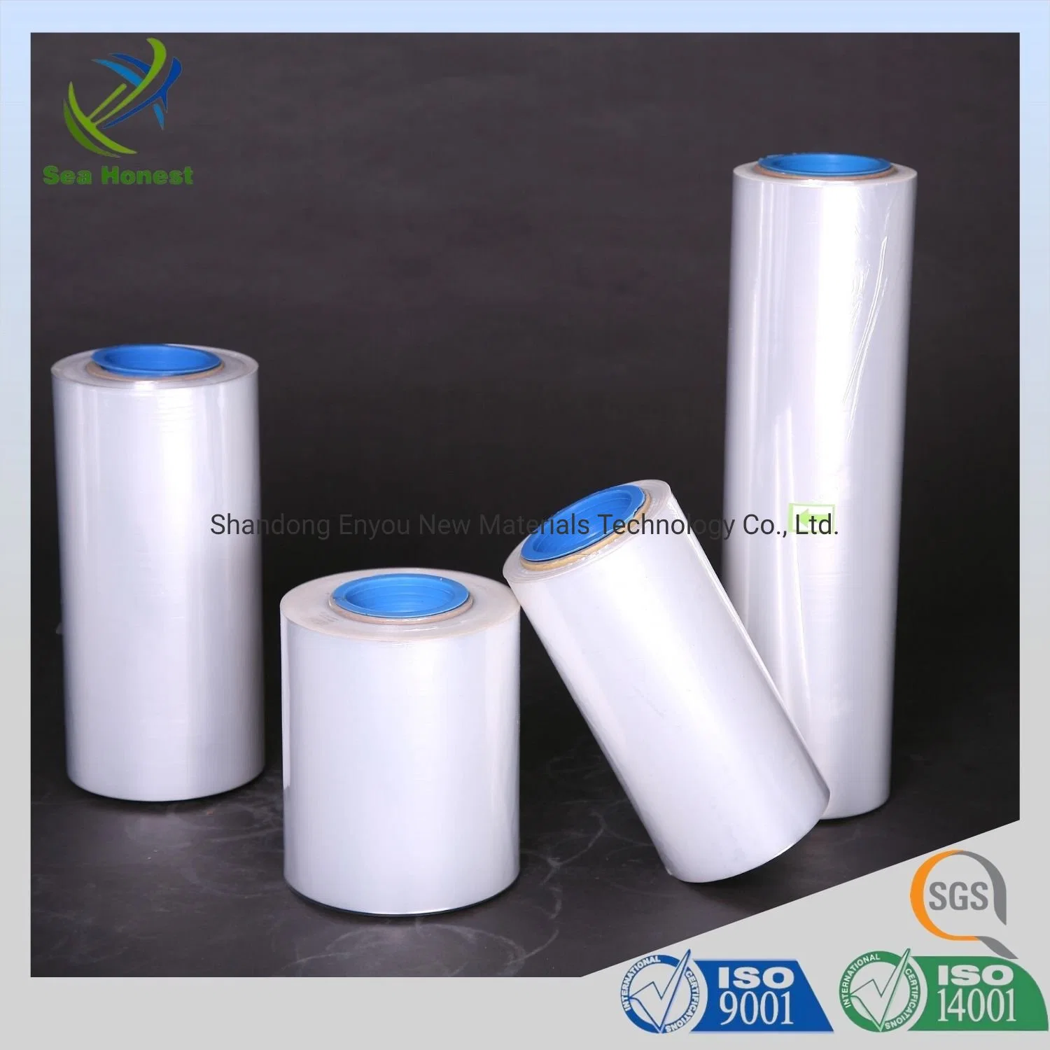 High quality/High cost performance  & Crystal Clear Plain/Colored PVC Pet POF Heat Shrink Film for Label Use