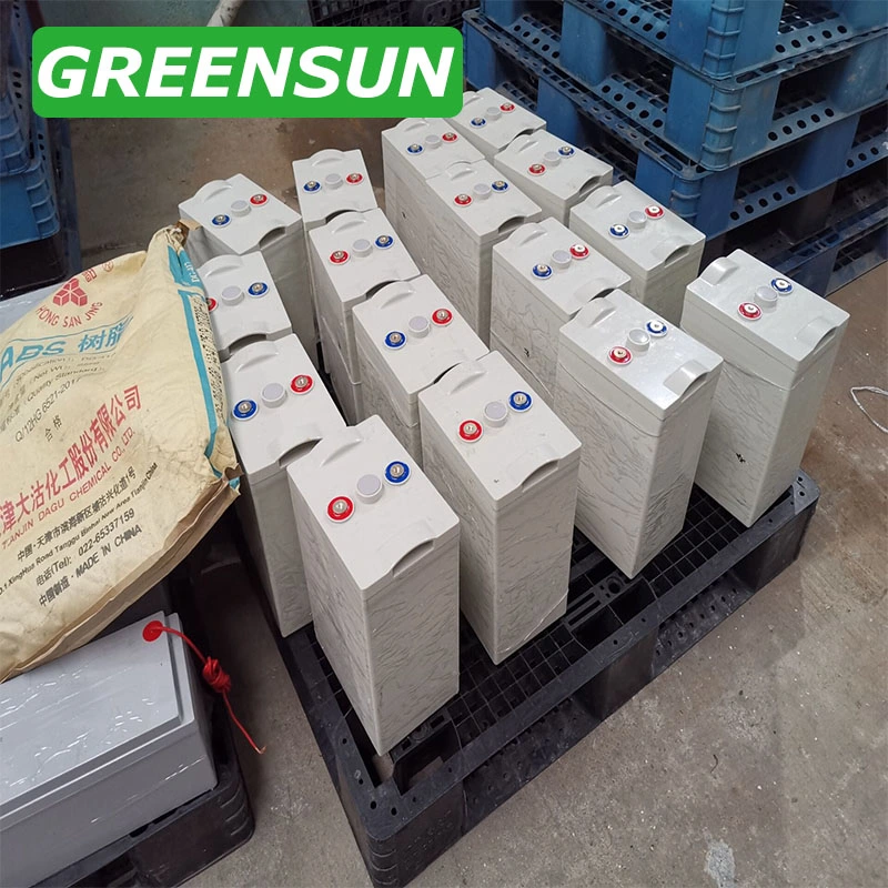 Greensun 2V 3000ah Maintenance Free AGM UPS SMF Deep Cycle Battery for Commercial