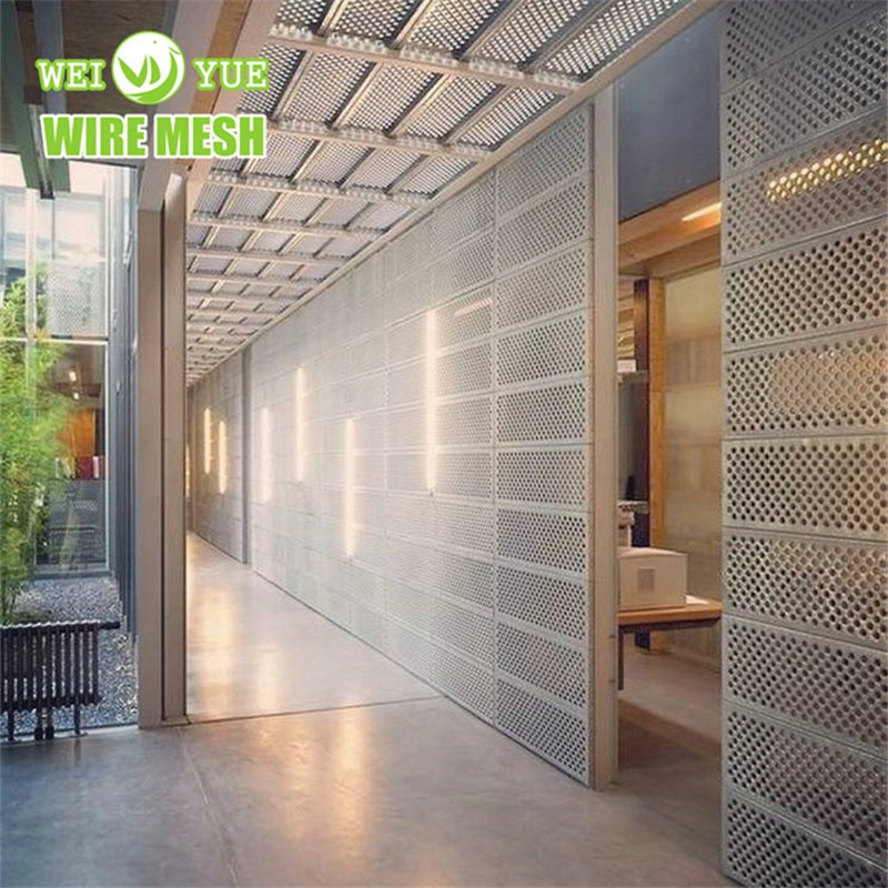 Cold Rolled Sheet Perforated Metal Mesh Stainless Steel Sheet Balcony Decorative Mesh