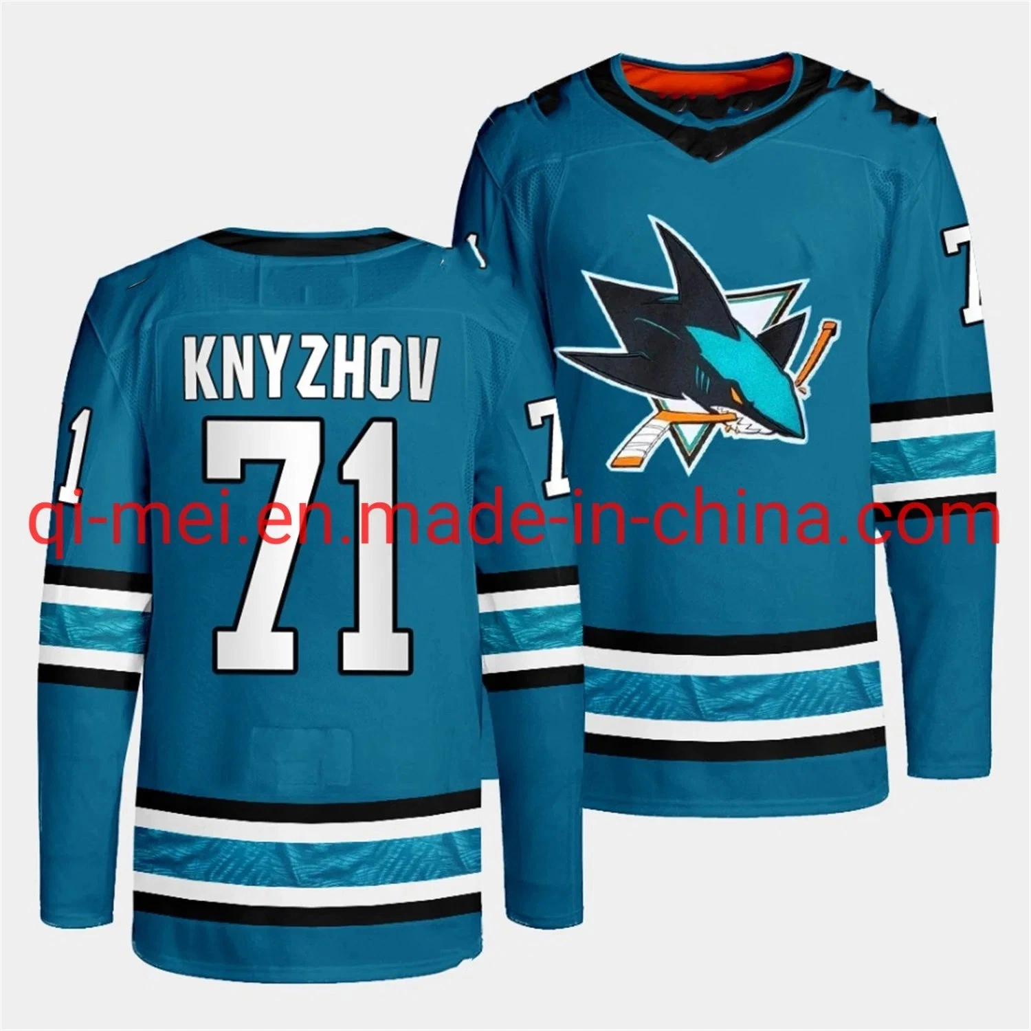 Mayorista 2022-23 San José Sharks Pavelski Kane Thorton Hertl auténtico Ropa de Hockey N-HL bordada en casa