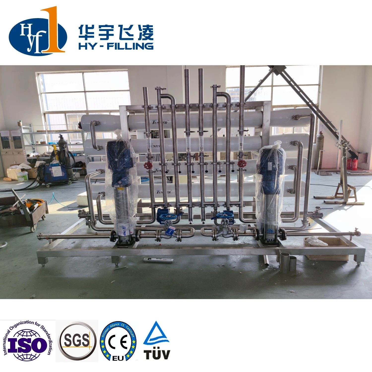 Large Scale Desalination RO Plant Reverse Osmosis System Water Treatment for Industrial Use