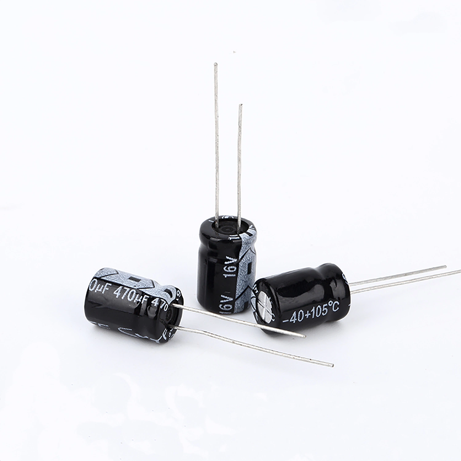 4.7UF 400V 8*12mm Huge Stock AC Motor Run Aluminum Electrolytic Capacitor