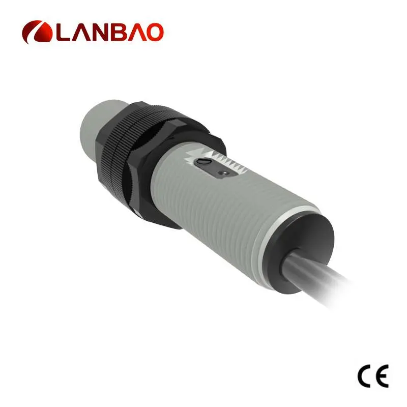 Lanbao Diffuse Reflection Photoelectric Switch Sensor M12 PNP NPN No/Nc