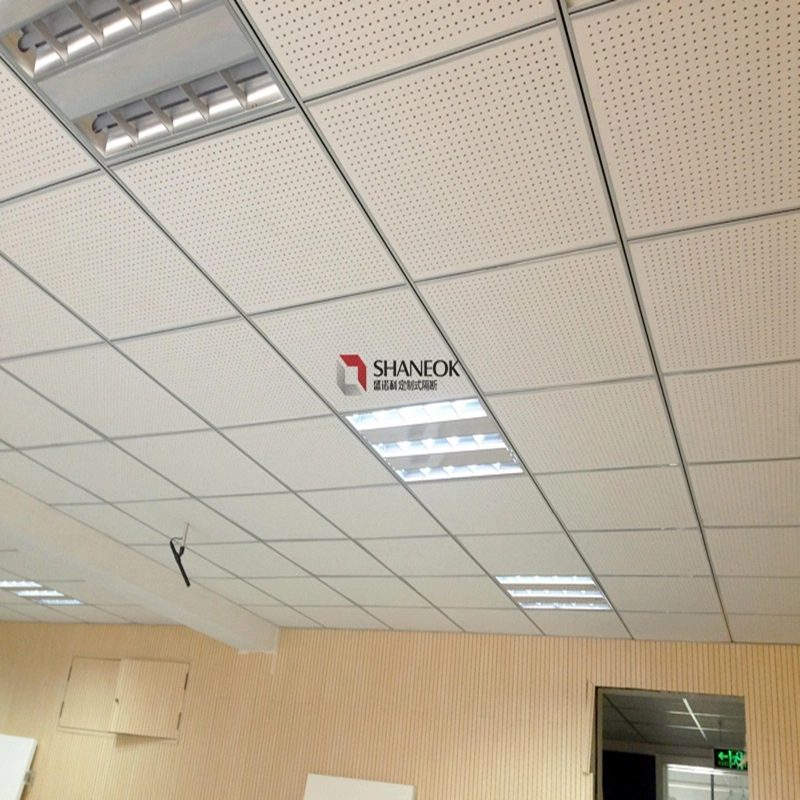 Shaneok New Commercial Acoustic Mineral Fiber Ceiling Board Plasterboard