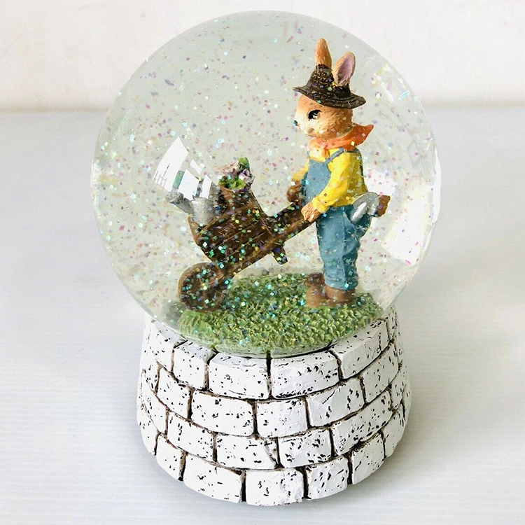 65mm Inner Resin Water Snow Ball Glass Snowglobe