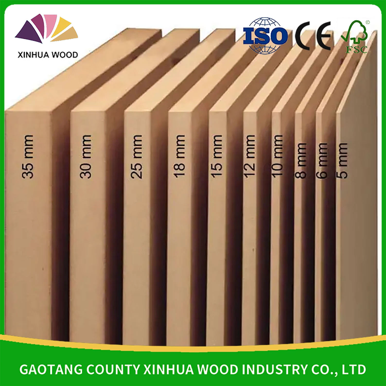 Wholesale/Supplier Factory Price High quality/High cost performance  Professional Melamine MDF Particle Board or Plywood Manufacturer