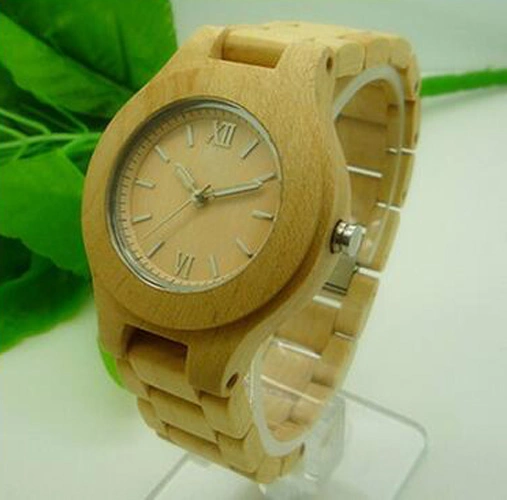 Custom Logo on Wooden Wrist Watch