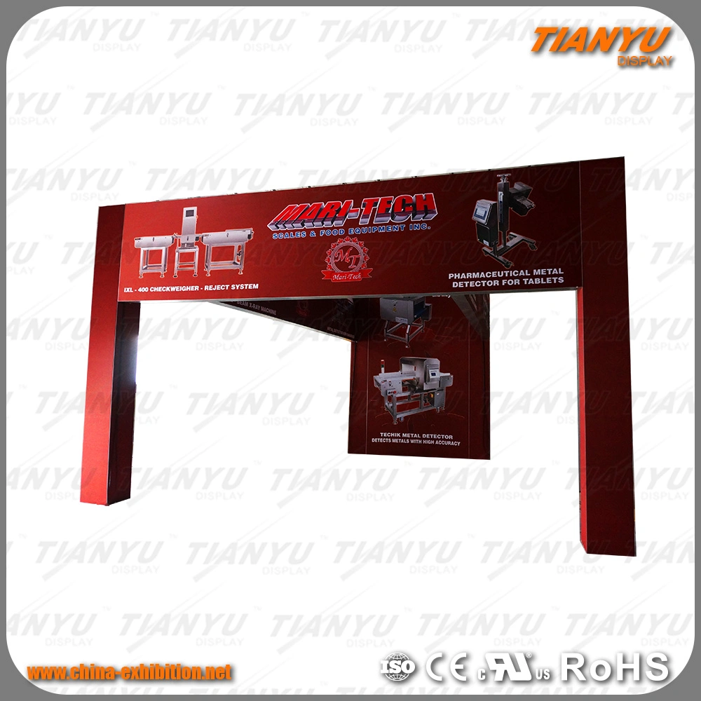 Tianyu Offer Hair Fair Trade Show Booth Construction Exhibition Stands 10*20 Exhibition
