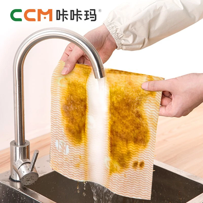 Cleaning Rag for Household Kitchen Usage Hygiene Sanitary Lazy Rag Table Disposable Cleaning Tools