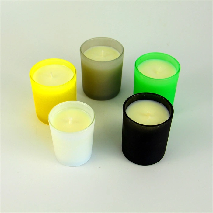 Customized Smokeless Scented Soy Wax Votive Candles with ISO Certification