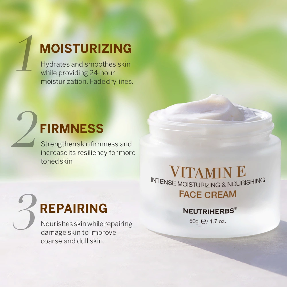 Private label Vitamin E Natural Extract Nouishing Face Cream