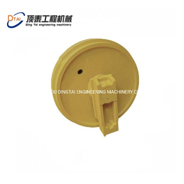 E330/Sk200-8 Cr6087 Forging Casting Excavator Front Idler Wheel for Sale